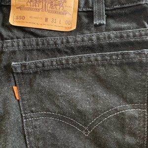 Levi’s 550 VTG 1996 29 Orange Tab Mom Jean Shorts